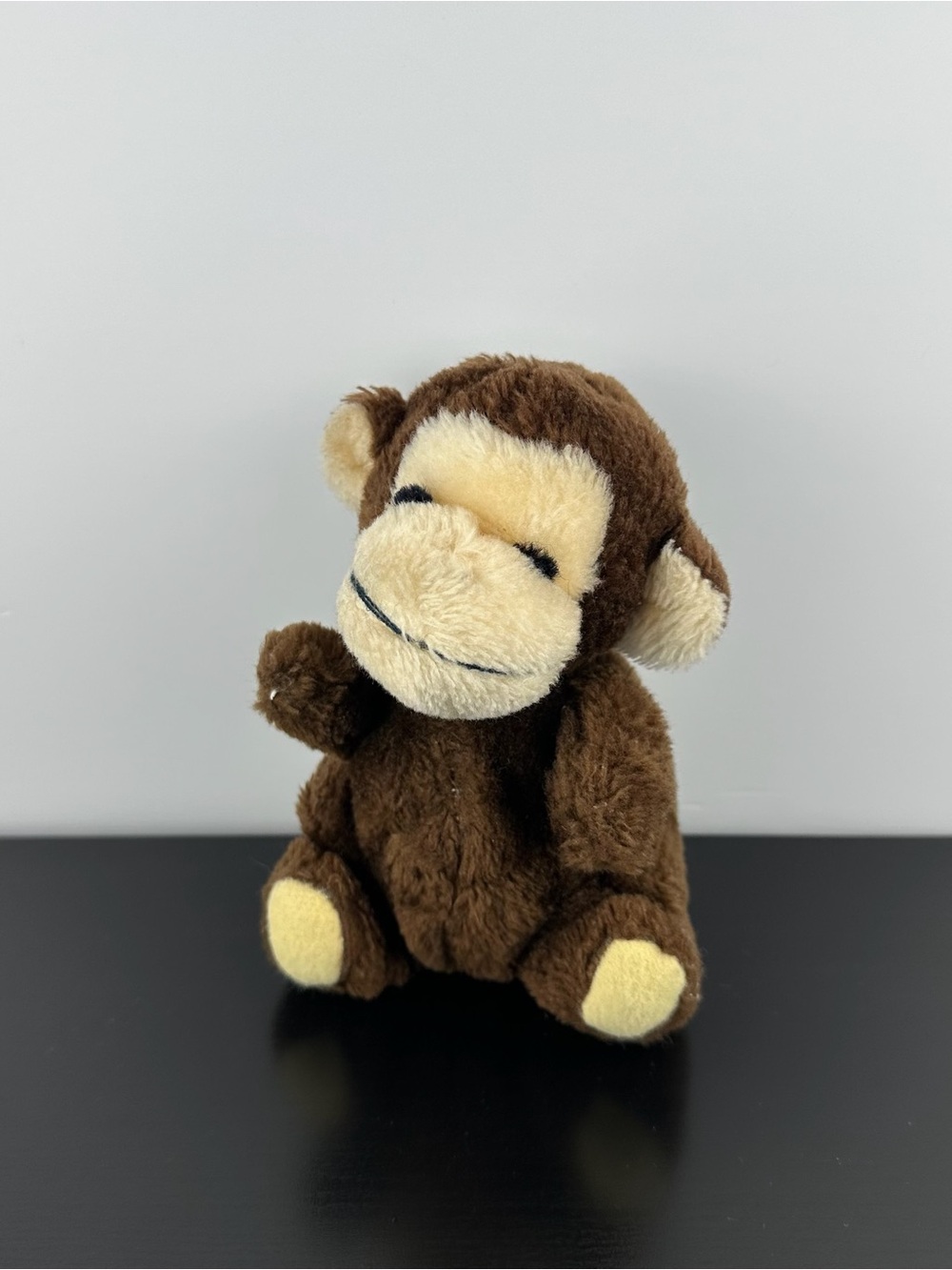 Dakin RARE 1982 Vintage Brown Sitting Monkey 6.5” Plush Gorilla Ape
